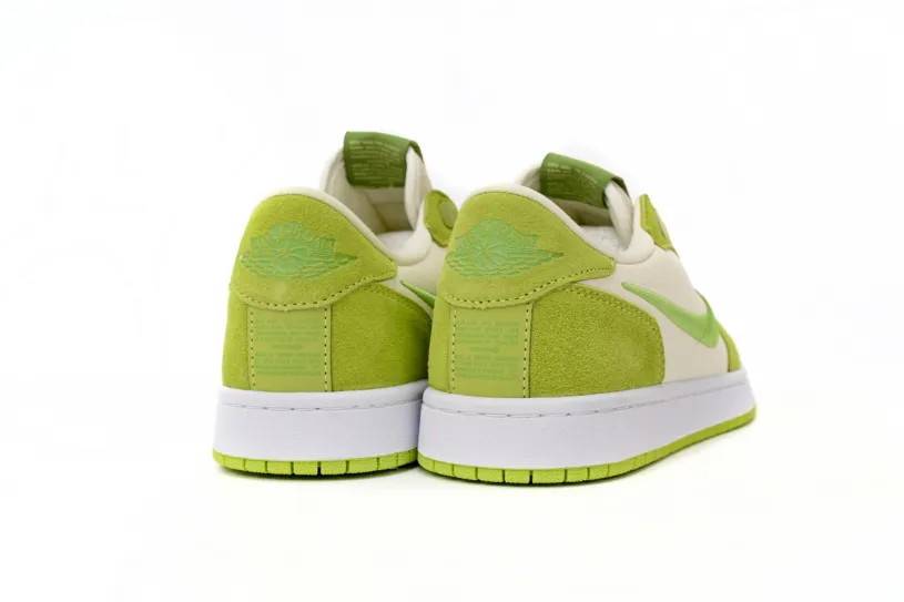 Flyknit Air Jordan 1 Low Green Apple AV3918-198