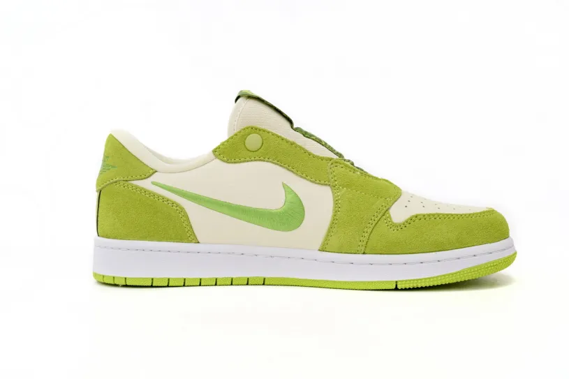 Flyknit Air Jordan 1 Low Green Apple AV3918-198