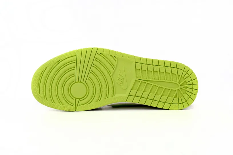 Flyknit Air Jordan 1 Low Green Apple AV3918-198