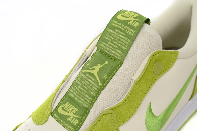 Flyknit Air Jordan 1 Low Green Apple AV3918-198