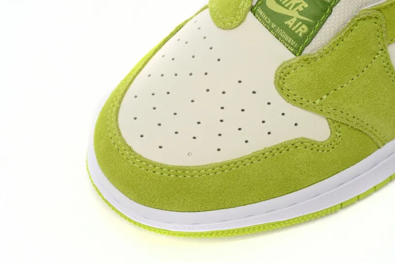 Flyknit Air Jordan 1 Low Green Apple AV3918-198