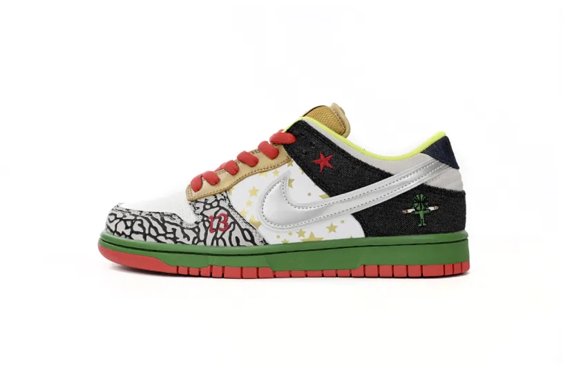 Nike Dunk Low "What the Dunk" Colorful Pigeon  318403-141