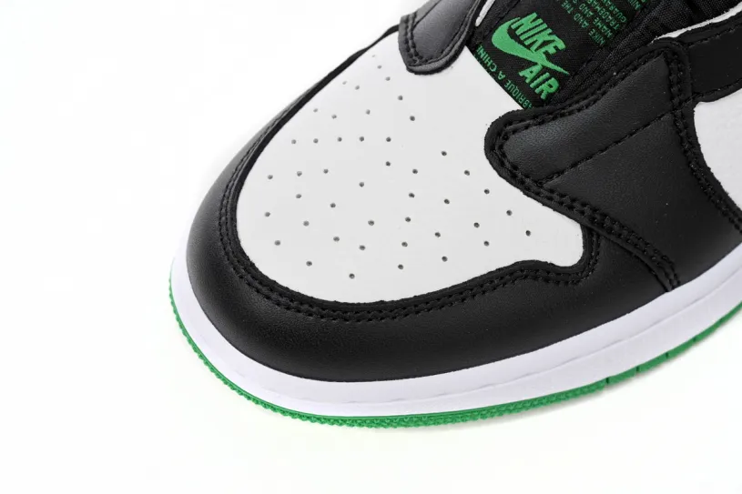 Air Jordan 1 Low Women's Shoes Low Black Green AV3918-228