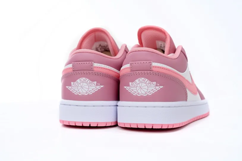 Air Jordan 1 Metallic Red Low Pink White 553560-616