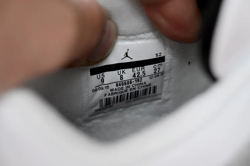 Men's Air Jordan 4 Retro Se Craft Retro White Cement 840606-192(Best Quality）