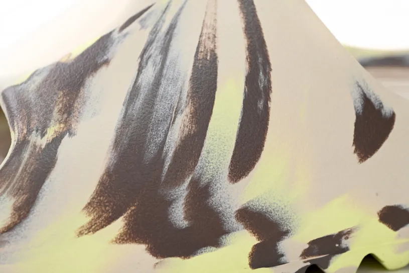 adidas Yeezy Slide Enflame Oil Painting Ink Yellow FZ5899