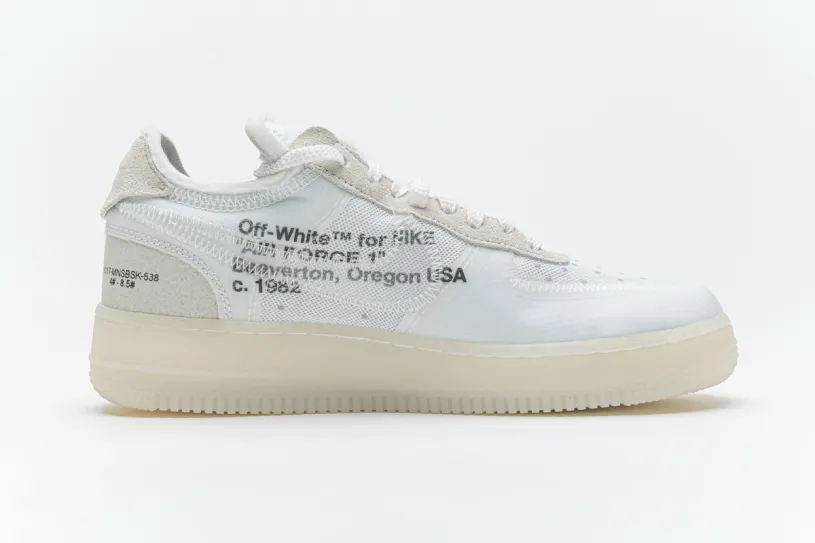 OFF White X Air Force 1 Low White AO4606-100