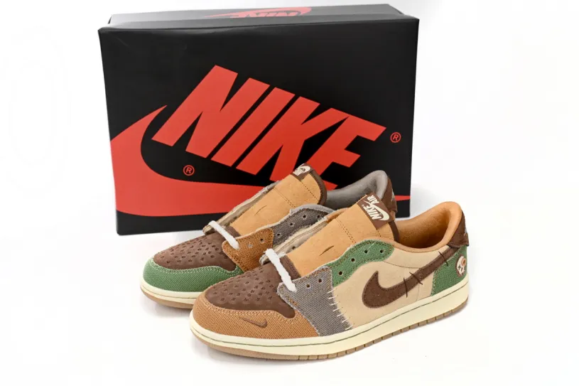 Air Jordan 1 Low Neutral Grey Low “voodoo ” DZ7292-200