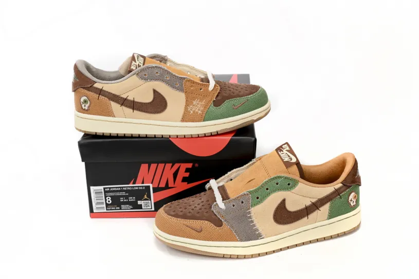 Air Jordan 1 Low Neutral Grey Low “voodoo ” DZ7292-200