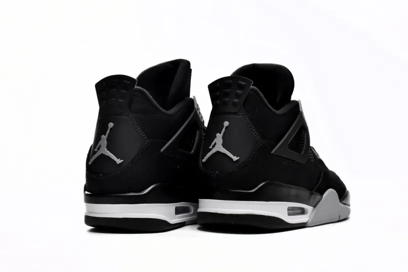 Air Jordan 4 Ps Retro Black Canvas DH7138-006(Top  quality )