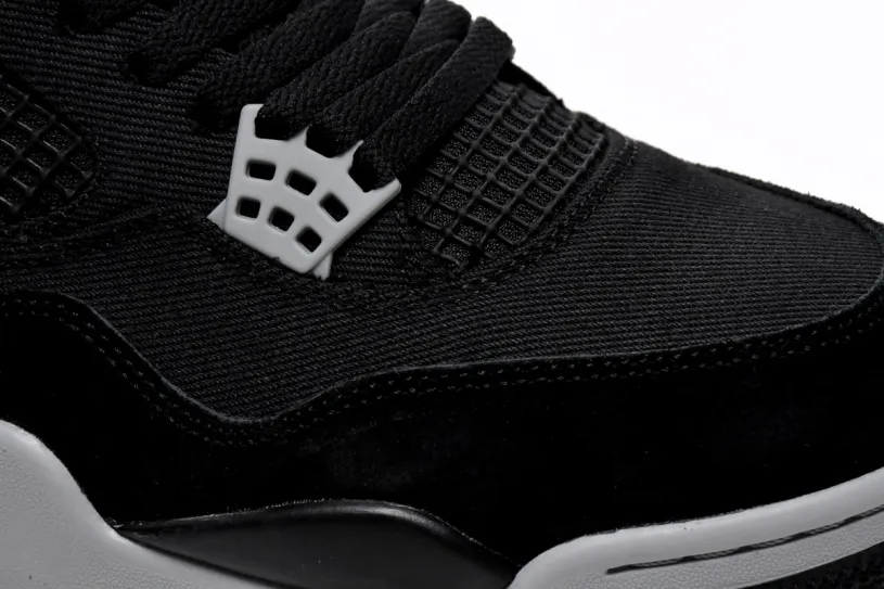 Air Jordan 4 Ps Retro Black Canvas DH7138-006(Top  quality )