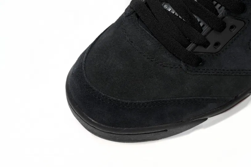 Air Jordan 5 Fire Red Black Tongue Retro SP A Ma Maniére Black FD1330-001