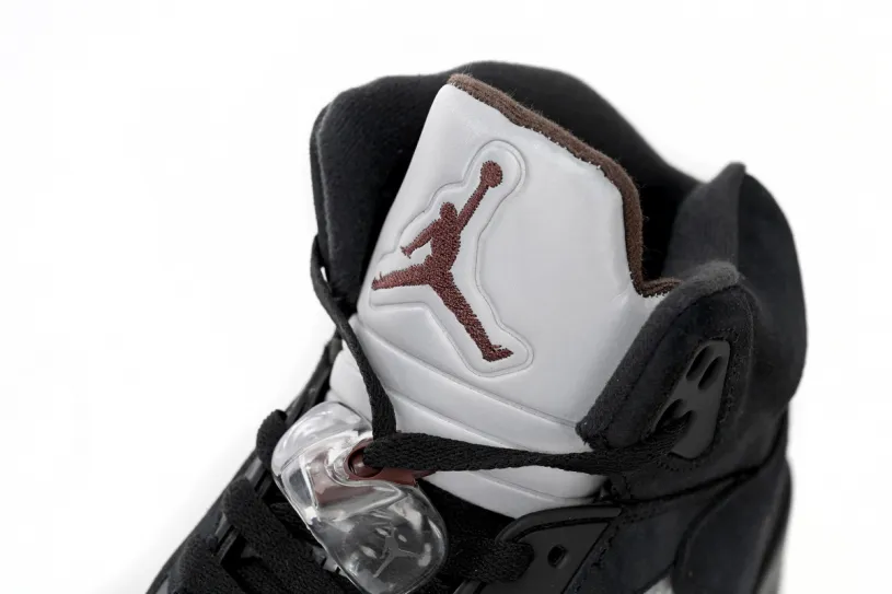 Air Jordan 5 Fire Red Black Tongue Retro SP A Ma Maniére Black FD1330-001