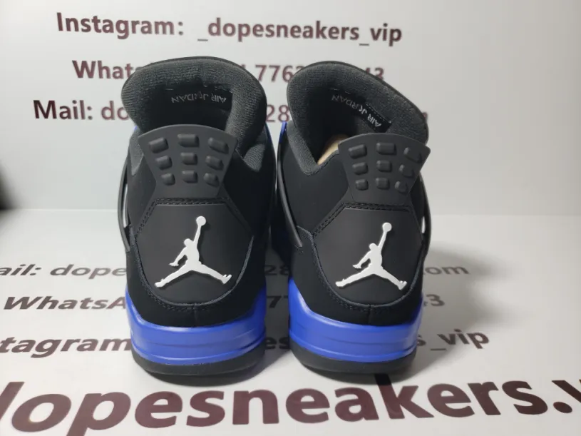 Air Jordan 4 Cement 2012 Retro Black Game Royal CT8527-018