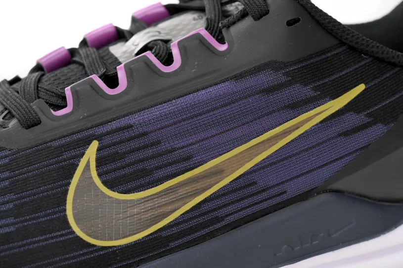 Nike Air Winflo 9 Black Blue and Yellow DD6203-007