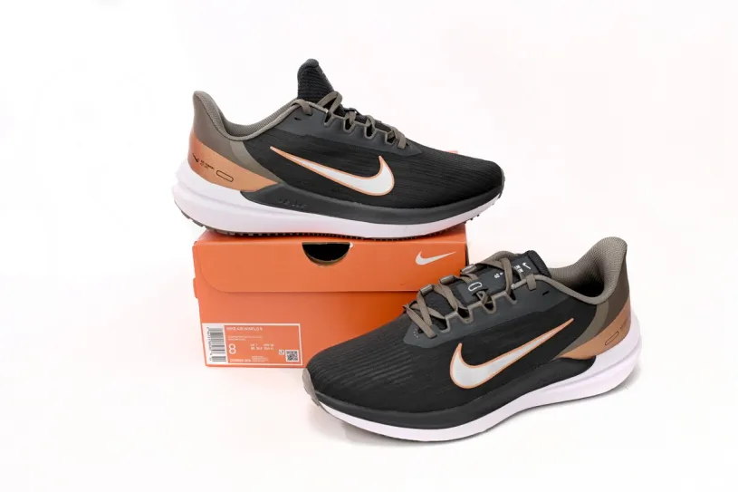 Nike Air Winflo 9 Black And White Brown DD8686-005