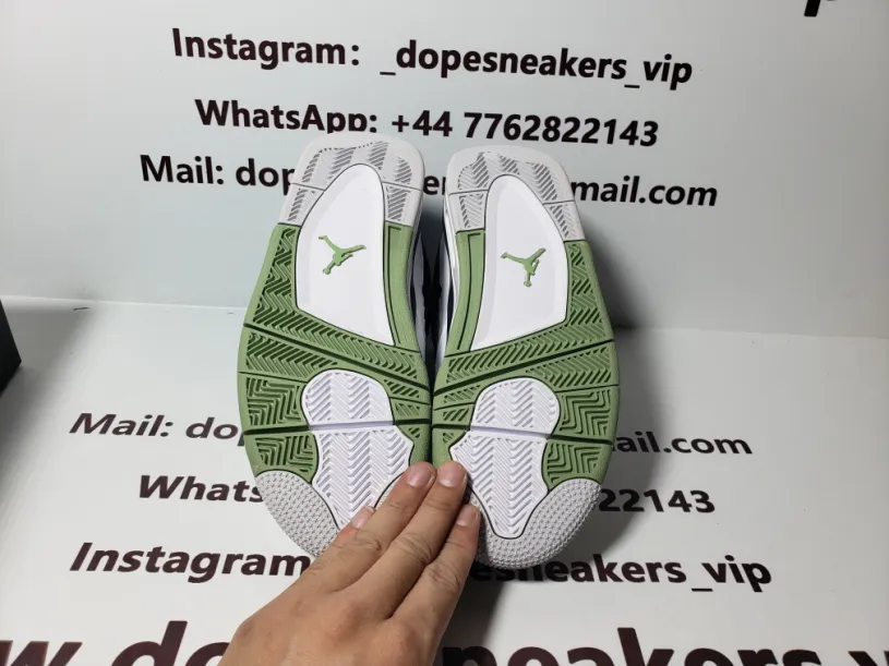 Cheap Nigel Sylvester Air Jordan 4 “Seafoam” AQ9129-103