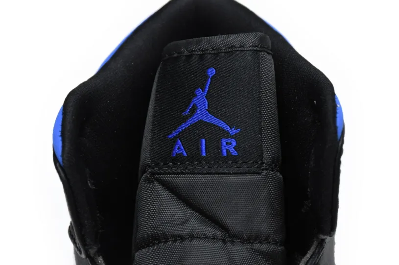 Air Jordan Wolf Grey 1 Mid Racer Blue 554724-140