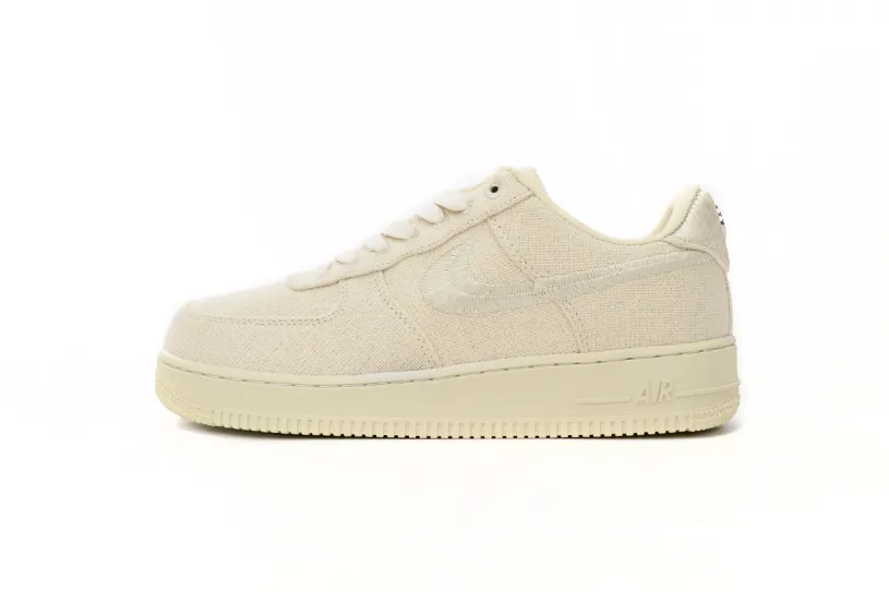 Stussy x Nike Air Force 1 Low “Fossil Stone” CZ9084-200