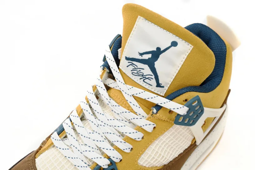 Air Jordan 4 Nintendo "Cacao Wow" Brown White FB2214-200