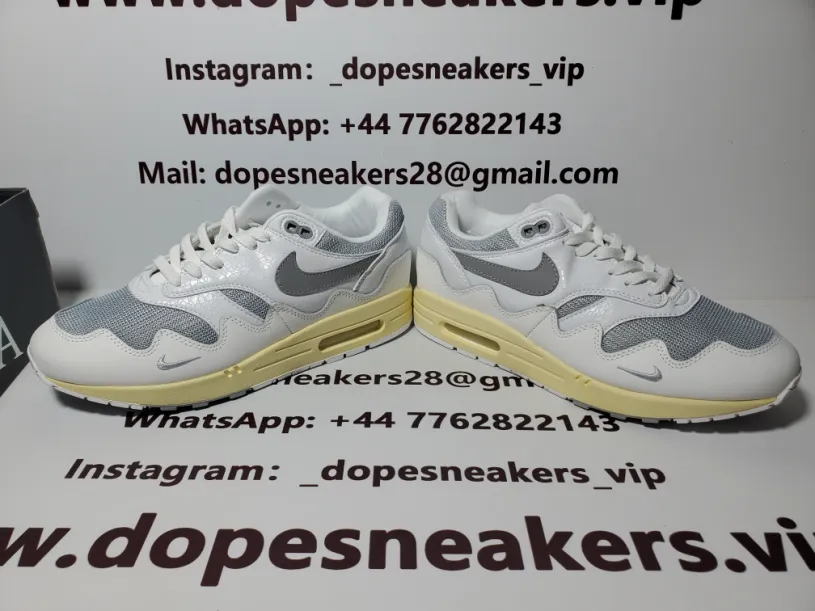 Patta x Nike Air Max 1 white DQ0299-100