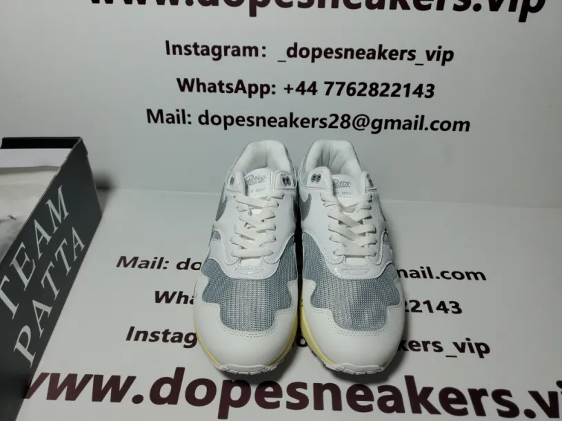 Patta x Nike Air Max 1 white DQ0299-100