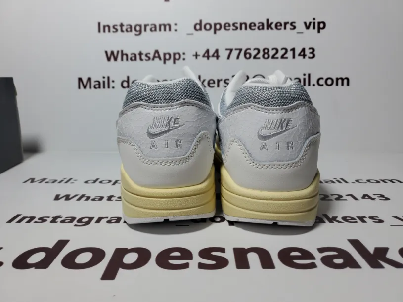 Patta x Nike Air Max 1 white DQ0299-100