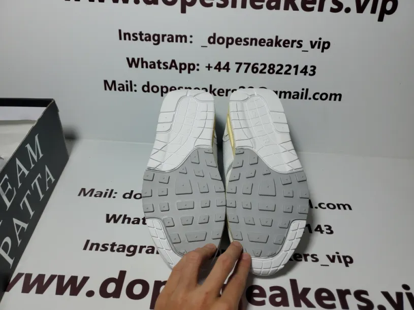 Patta x Nike Air Max 1 white DQ0299-100