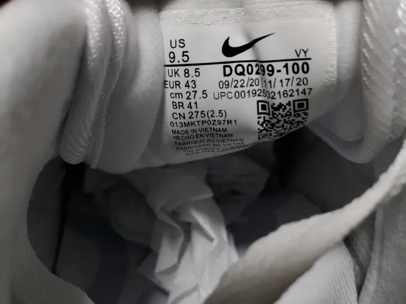 Patta x Nike Air Max 1 white DQ0299-100