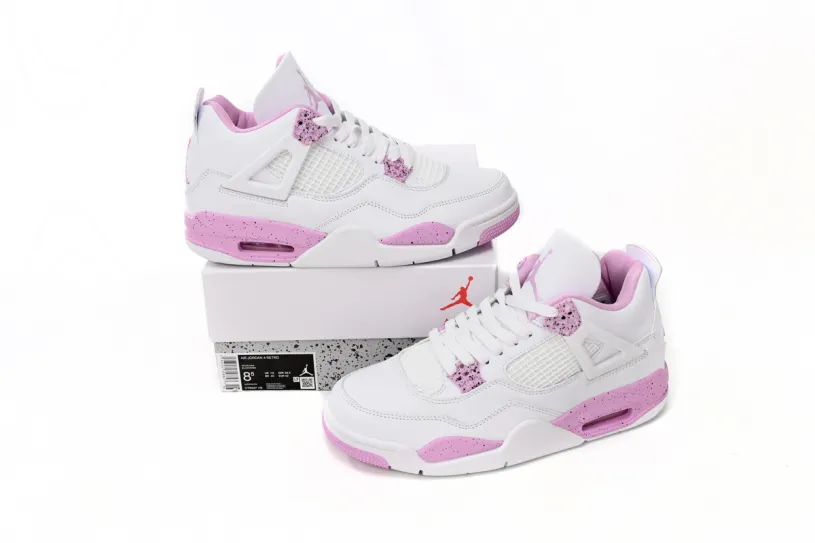 Air Jordan 4 Unc White Pink CT8527-116
