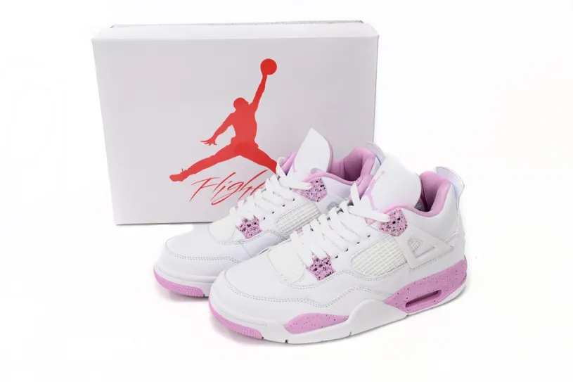 Air Jordan 4 Unc White Pink CT8527-116