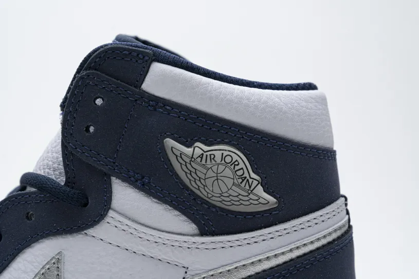 Blue Black And White Air Jordan 1 Retro High COJP Midnight Navy DC1788-100（TOP quality）