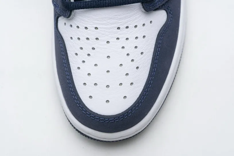 Blue Black And White Air Jordan 1 Retro High COJP Midnight Navy DC1788-100（TOP quality）