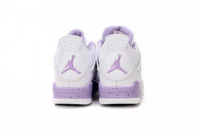 2024 Air Jordan 4 Retro 'Bred Reimagined' Retro White Purple CT8527-115