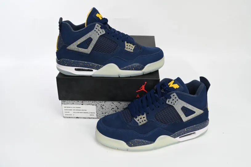 Air Jordan 4 Knicks Retro Michigan AJ4 1036660