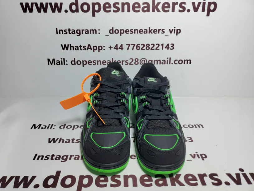 Nike Air Rubber Dunk Off-White Green Strike CU6015-001