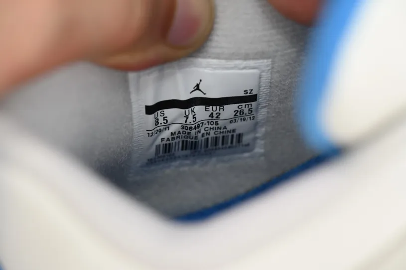 Air Jordan 4 Kaws X Retro "Military Blue" 308497-105(2012)