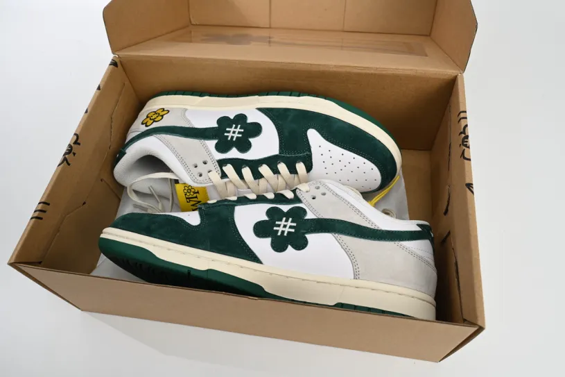 Nike SB Dunk Low WTP"MOSS" DUNK White Blue 124-93-034