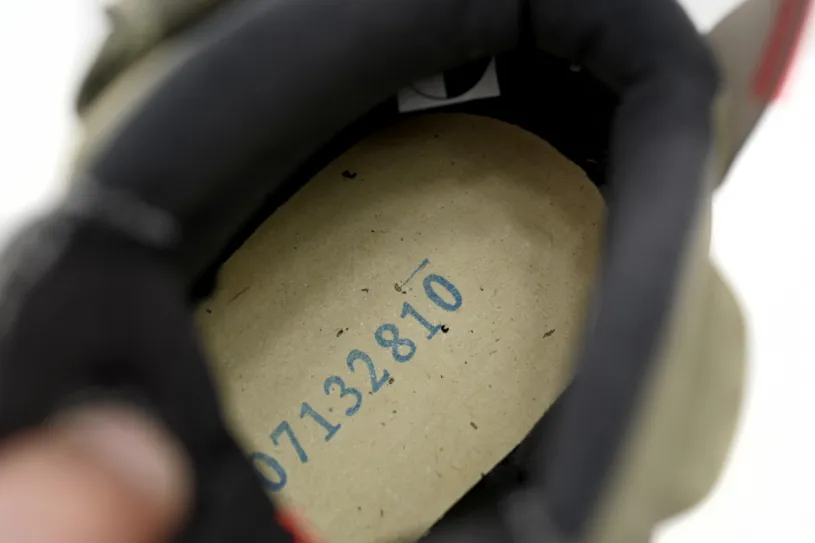 Air Jordan 6 Vi Black Infrared Olive Green CN1085-200