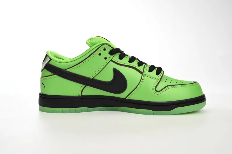 The Powerpuff Girls x Nike SB Dunk Low “Buttercup” FZ8319-300