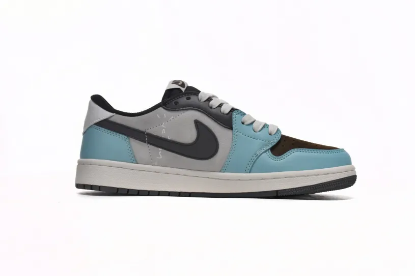 Travis Scott X  Air Jordan 1 Low Bred Toe Low 'BMW JackBoys' DC3533-100