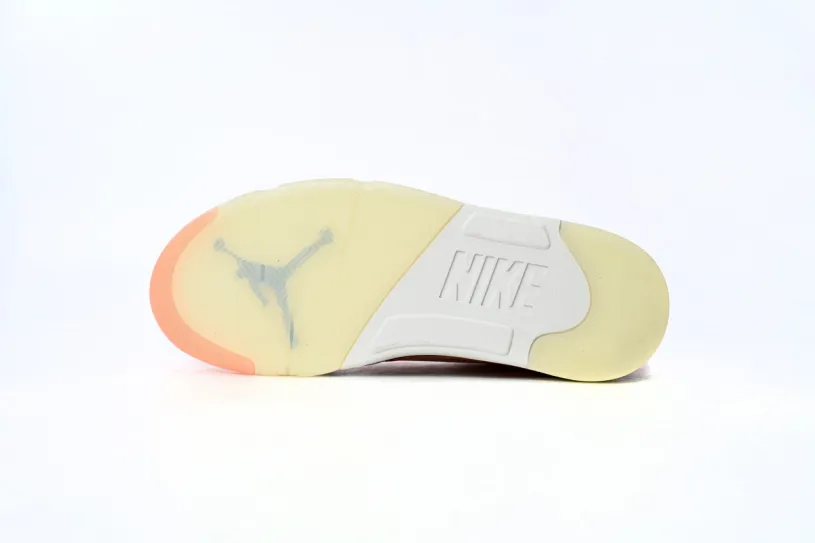 Air Jordan 5 Grey Bright orange DV4982-641