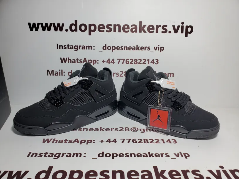 Cheap Air Jordan 4 Shorts Retro Black Cat  CU1110-010