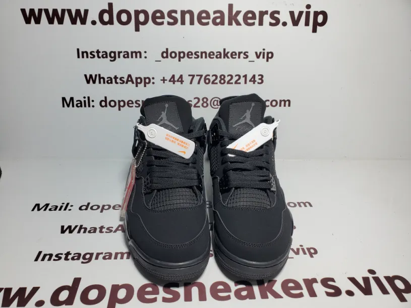 Cheap Air Jordan 4 Shorts Retro Black Cat  CU1110-010