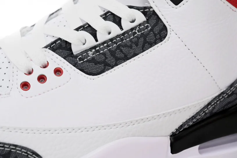 Mens Air Jordan 3 Retro Sp J Balvin Medell铆n Sunset SE DNM “Fire Red CZ6431-100