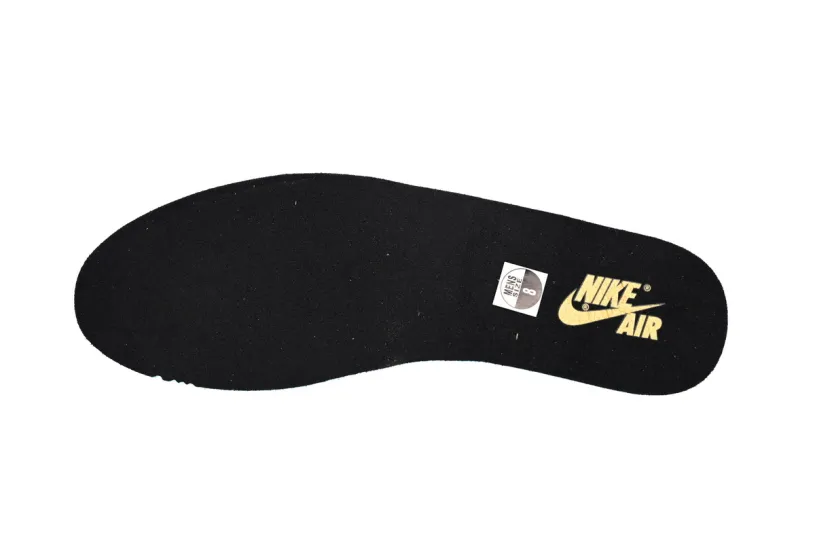 Air Jordan 1 Red And Grey High OG Patent Black Metallic Gold 555088-032