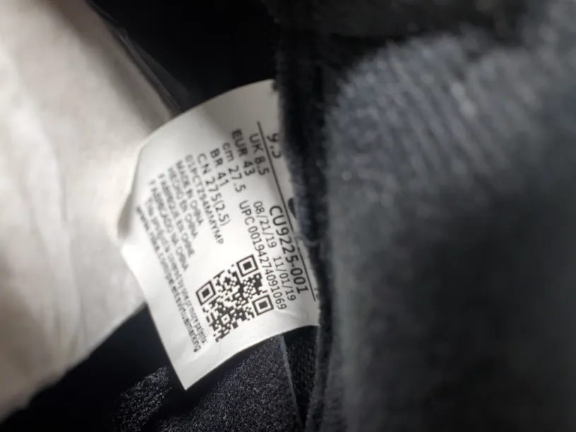 Supreme x Air Force 1 Low Black CU9225-001