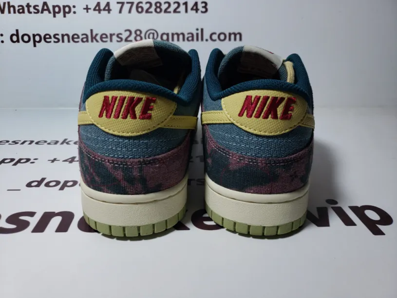 Nike Dunk Sky Hi Wedge Low Community Garden CZ9747-900