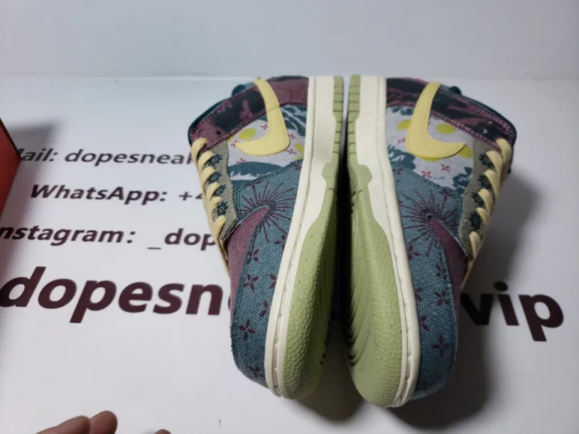 Nike Dunk Sky Hi Wedge Low Community Garden CZ9747-900