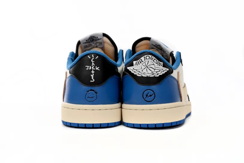 Fragment Design x Travis Scott x Air Jordan 1 Spiderman Low-DM7866-140(Top version)